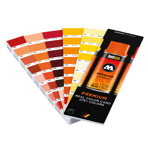 Molotow Premium Colour Chart