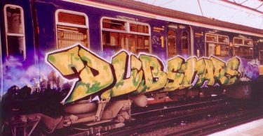 dubstars graffiti train in london