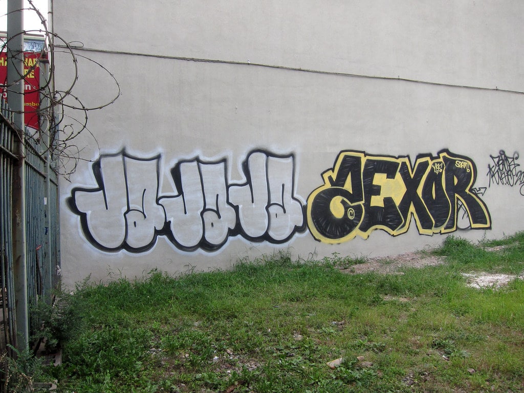 JA & Zexor graffiti in New York 