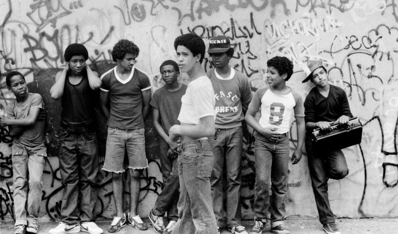 still image from style wars 1982 graffiti movie