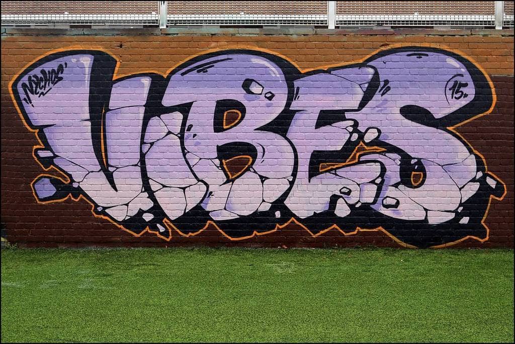 tonal graffiti colours by vibes in london