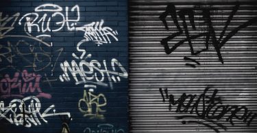 various graffiti tags in spain